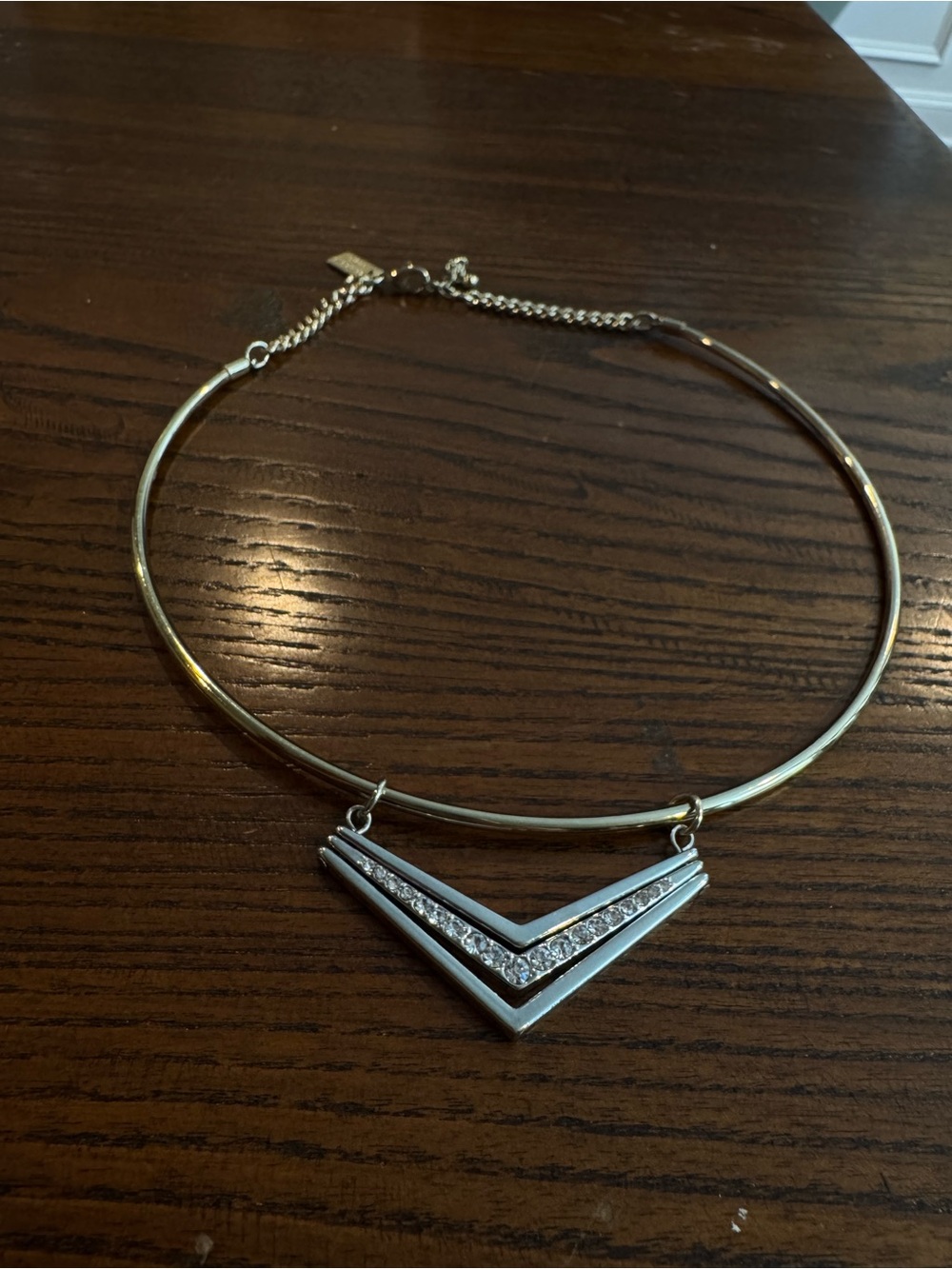 American Eagle Outfitters Two-Tone Layered Choker Necklace